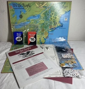 We the People Strategy Board Game  AVALON HILL 1993 Fast Free P&P - Picture 1 of 13