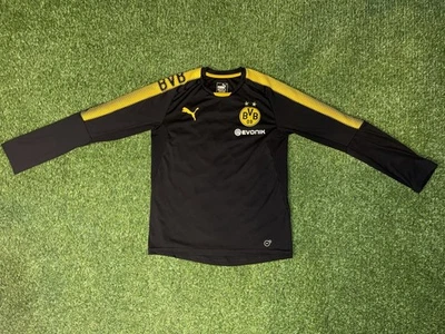 Camiseta de fútbol Puma Borussia Dortmund camiseta manga larga 2017/18, juvenil XL Foto 1 de 4