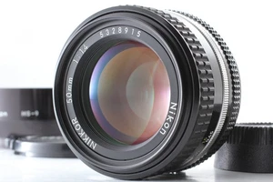 [Near MINT w/Hood] Nikon Ai-s AIS NIKKOR 50mm f/1.4 MF Standard Lens From JAPAN - Picture 1 of 9