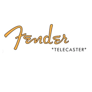Calcomanía de cabezal Fender Telecaster para guitarras estilo años 50 no metálica - Imagen 1 de 1