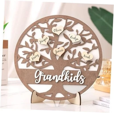 Regalos para abuelos de nietos, personalizados abuelos marrón claro Foto 1 de 4