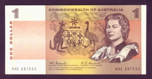 Australia R-72. (1968) One Dollar - Coombs/Randall.. aUNC - Picture 1 of 2