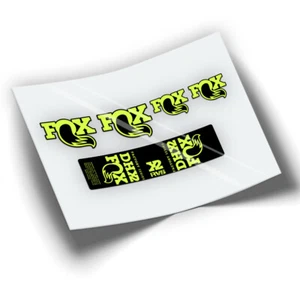 RWP-195 PEGATINAS COMPATIBLES AMORTIGUADOR FOX DHX2 FACTORY SERIES STICKERS - Imagen 1 de 21
