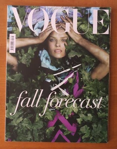 Vogue Italia June 2010 - Great Condition - Eva Herzigova Fall Forecast - Picture 1 of 6