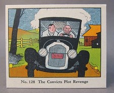 3rd series 1937 R41 DICK TRACY card #128 Walter H Johnson Caramels VERY hi grade