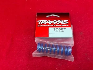 Traxxas 3758T BLUE Shock Springs set (2) stampede rustler BIGFOOT 4x4 2wd  hoss - Picture 1 of 3