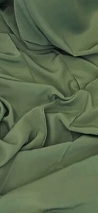 Sage Green Crepe De Chine Fabric 45'' PRICE PER METER - Picture 1 of 2