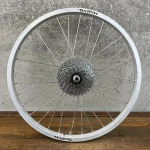 Vintage Terratrike Recumbent Rear Wheel 20 in QR Hub 32 Hole Alloy 32h 135 mm - Picture 1 of 14