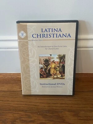 Memoria Press Latina Christiana Instructional 3-Disc DVD Set Jessica Watson - Image 1 of 3