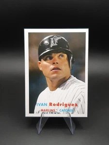2021 Topps Archives Ivan Rodriguez #5 1957 Topps Design Florida Marlins - Picture 1 of 2