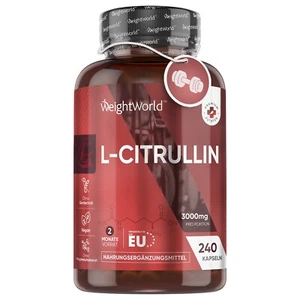 L-Citrullin - 240 Kapseln - 3000mg - Fitness sport training - Leistungsfähigkeit - Bild 1 von 8
