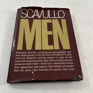 Scavullo On Men Hardcover 1st Edition 1977 Photography Book - Foto 1 di 5