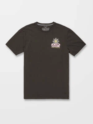 VOLCOM Men's S/S T-Shirt GARDENER - Rinsed Black - Medium - NWT - LAST ONE LEFT - Image 1 of 4