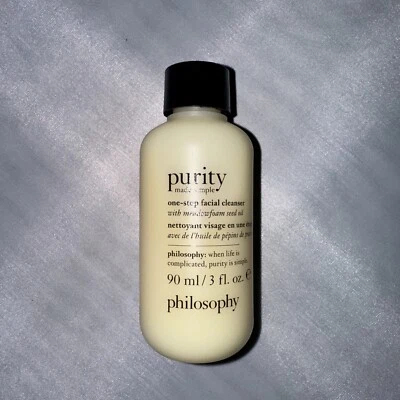 Philosophy Purity Made Simple 1 Step Facial Cleanser ~Travel Sz 3oz ~ SEALED - Image 1 of 3