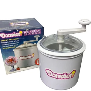 Vintage Donvier Premier Chillfast Frozen Dessert Ice Cream Maker Sherbet 1 Quart - Picture 1 of 3