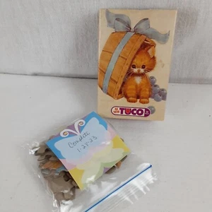 TUCO Vintage Miniature Childrens Jigsaw Puzzle #8300 KITTENS 30 Piece Puzzle USA - Picture 1 of 18