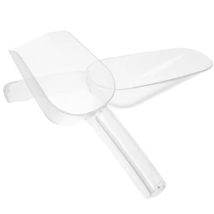 2 Pcs Ice Shovel Flour Scoop Plastic Home Supplies Kitchen Versatile - Picture 1 of 12