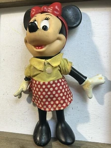 Figura De Colección Walt Disney Productions Minnie Mouse 8" Hecha en Hong Kong - Imagen 1 de 6