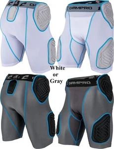 Champro Mens Bull Rush 5 Pad Integrated Football Girdle With Pads FPGU10A - Picture 1 of 7
