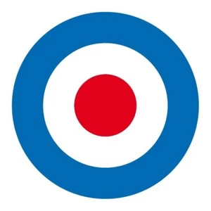 Mods Target Vinyl Sticker mods car window laptop scooter scootering roundel RAF - Bild 1 von 1
