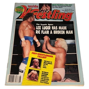 Inside Wrestling Magazine August 1990 Ric Flair Lex Luger Brian Pillman Tom Zenk - Imagen 1 de 7