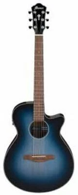 Ibanez chitarra acustica elettrificata AEG50-IBH Indigo Blue Burst - Immagine 1 di 4