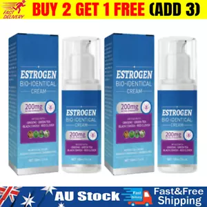 Estrogen Cream Natural Bio-identical Menopause Relief Balance Therapy NEW - Picture 1 of 10