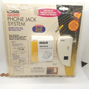 RCA DSS Wireless Plug In Phone Jack System Extension  - Picture 1 of 6