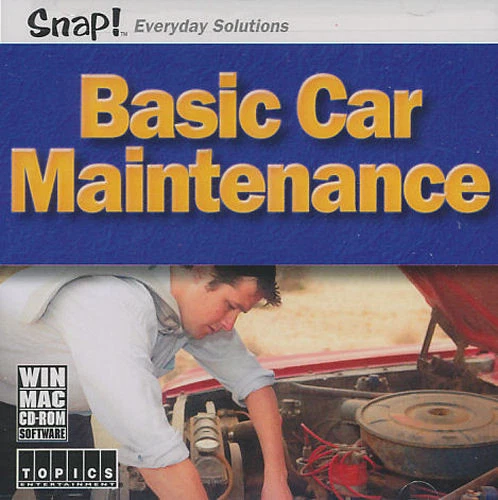 BASIC CAR MAINTENANCE Auto Repair PC & Mac Software NEW - Image 1 of 1