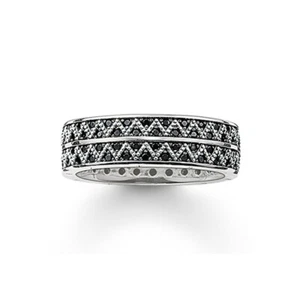 Thomas Sabo Unisex Zigzag Ring 54 - Picture 1 of 1