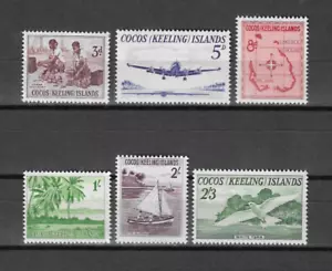 COCOS (KEELING) ISOLE 1963 SG 1/6 MNH - Foto 1 di 1