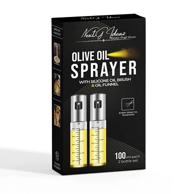 NextG Ideaz Olive Oil Sprayer Mister 2 Bottle Set - Image 1 of 3