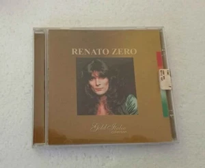 RENATO ZERO CD-GOLD ITALIA COLLECTION -POP ROCK-METAL MUSICAL HOUSE CD - Foto 1 di 3