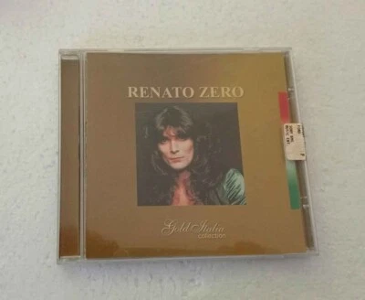 RENATO ZERO  CD-GOLD ITALIA COLLECTION  -POP ROCK-METAL MUSICAL HOUSE  CD - Immagine 1 di 3