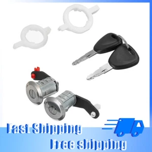 for Nissan INTERSTAR Front Left & Right Door Lock Barrel with 2 Keys 7701470944 - Picture 1 of 6