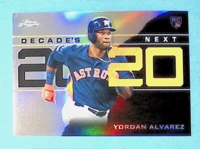 2020 Topps Chrome Update Yordan Alvarez #DNC-4    Houston Astros - Image 1 of 2