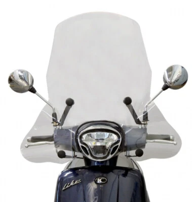 Parabrezza Fabbri Con Attacchi Per Kymco Like 50 125 150 2023 2024 - Immagine 1 di 4