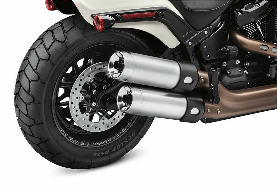 Harley-Davidson STREET CANNON SE Auspuff Kit satin-chrom FAT BOB *64900642* - Bild 1 von 1