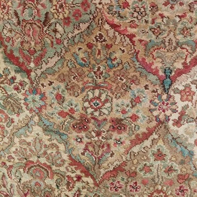 Brand new Karastan Wool Rug 8',8"x10',6" Empress Kirman Ivory 700-719 - Image 1 of 4