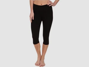 $56 Jockey Women's Black Casual High Rise Stretch Active Leggings Pants Size M - Picture 1 of 4