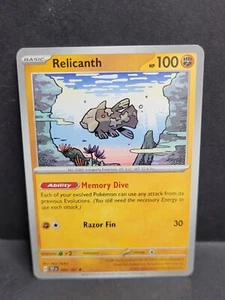 Pokemon TCG Relicanth 084/162 Non-Holo Exclusive Temporal Forces - Picture 1 of 1