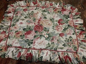 1 Croscill Standard Arbor Rose Floral Pillow Sham - Picture 1 of 6