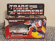 Vintage Transformers G1 1985 Red Alert Complete in box