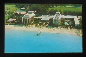 Anni 60? Cartolina Birdseye View Nassau Beach Hotel Nassau Bahamas - Foto 1 di 1