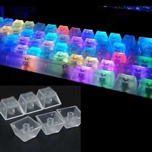 10pcs ABS Transparent Keycap ESC OEM R4 Height Keycaps for Mechanical Keyboard - Picture 1 of 8