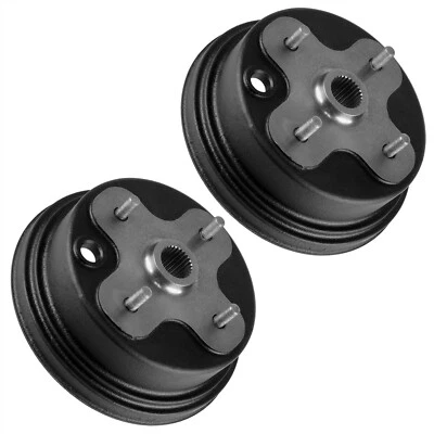 2x Front Wheel Brake Hub for Yamaha ATV TIMBERWOLF 250 2WD YFB250 1992-1993 - Image 1 of 4