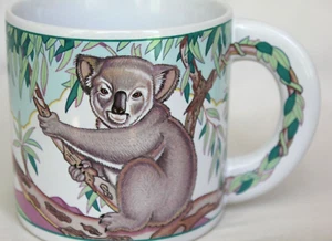 ZOOBABEEZ 1991 Coffee tea Cup Mug vintage Koala bear family baby Albert E Price - Picture 1 of 11