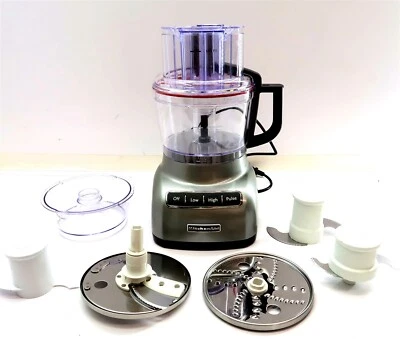 KITCHENAID Food Processor Model KFP0922CU with Extras Included WORKS GREAT!! - Image 1 of 4