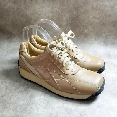 Zapatillas de conducción Wanted Speed para mujer talla 8 de cuero marrón con cordones Foto 1 de 4