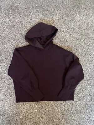 Scotch & Soda Sun Ray Cropped Hoodie Maroon Size Small - Image 1 of 4